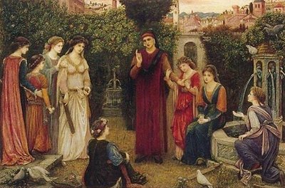 Dante at Verona by Marie Spartali Stillman